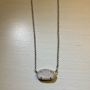 Kendra Scott Elisa Silver Pendant Necklace